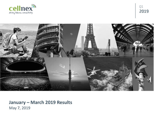 Thumbnail Cellnex Telecom
 Quarterly Report 2019-q1