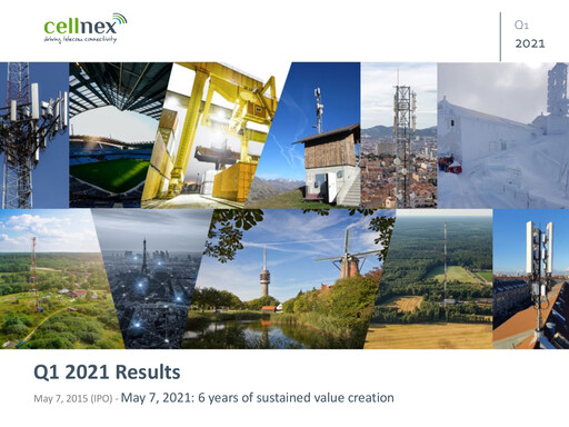 Thumbnail Cellnex Telecom
 Quarterly Report 2021-q1