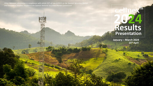 Thumbnail Cellnex Telecom
 Quarterly Report 2024-q1