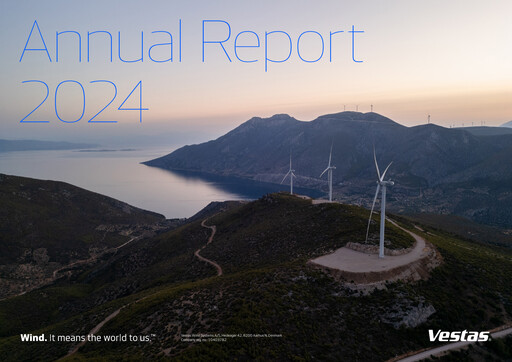Thumbnail Vestas Wind Systems Annual Report 2024