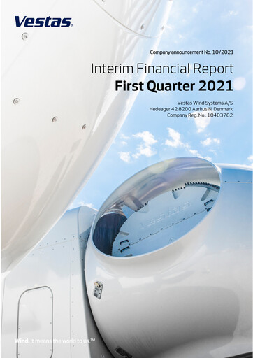 Thumbnail Vestas Wind Systems Quarterly Report 2021-q1
