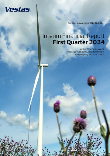Thumbnail Vestas Wind Systems Quarterly Report 2024-q1