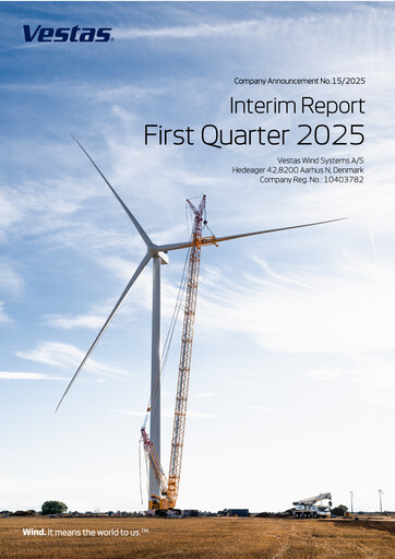 Thumbnail Vestas Wind Systems Quarterly Report 2025-q1