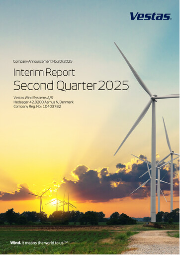 Thumbnail Vestas Wind Systems Quarterly Report 2025-q2