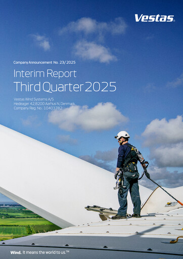 Thumbnail Vestas Wind Systems Quarterly Report 2025-q3