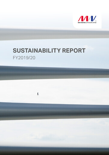 Thumbnail Vestas Wind Systems Sustainability Report 2019-2020