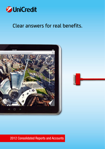 Thumbnail UniCredit Annual Report 2012