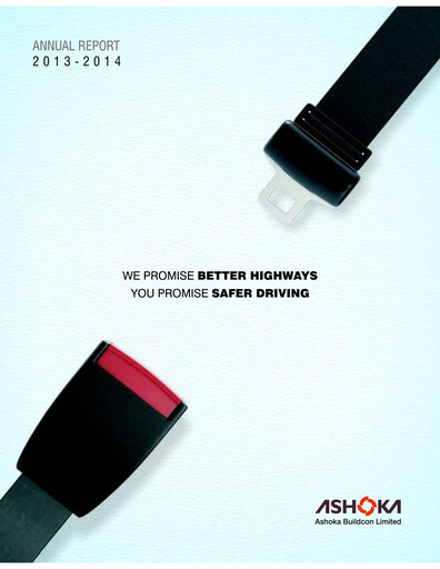 Miniature Ashoka Buildcon
 Rapport annuel 2013-2014