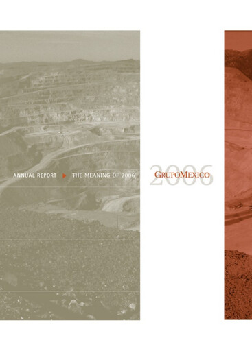 Thumbnail Grupo México
 Annual Report 2006