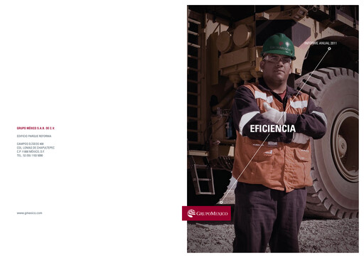 Thumbnail Grupo México
 Annual Report 2011
