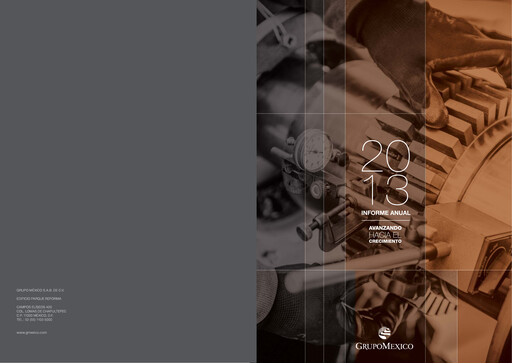 Thumbnail Grupo México
 Annual Report 2013