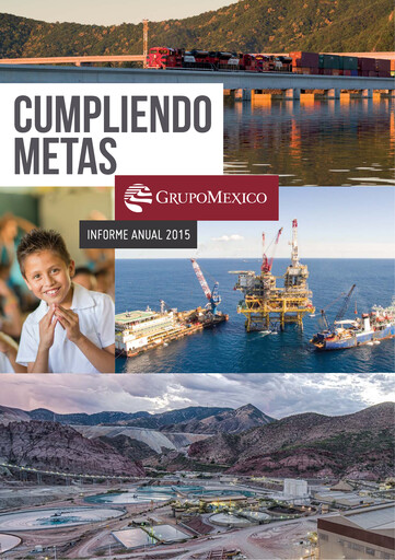Thumbnail Grupo México
 Annual Report 2015