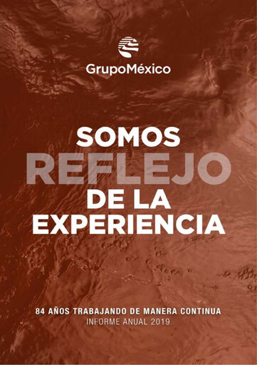 Thumbnail Grupo México
 Annual Report 2019