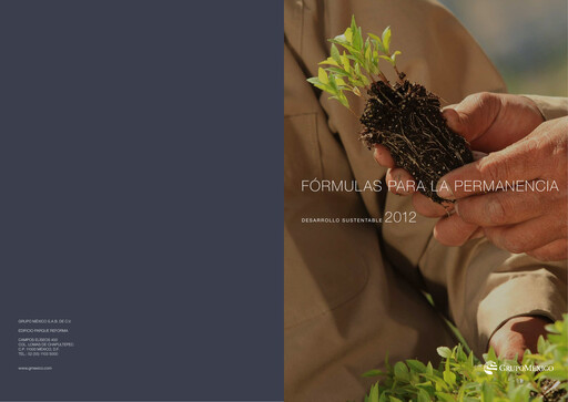 Thumbnail Grupo México
 Sustainability Report 2012