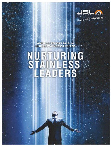 Miniature Jindal Stainless Rapport annuel 2015-2016