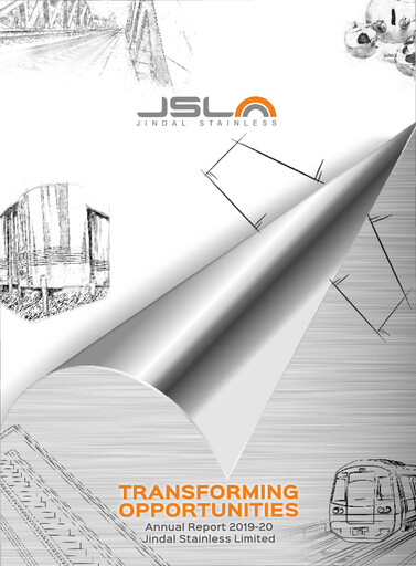 Miniature Jindal Stainless Rapport annuel 2019-2020
