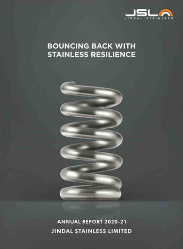 Miniature Jindal Stainless Rapport annuel 2020-2021