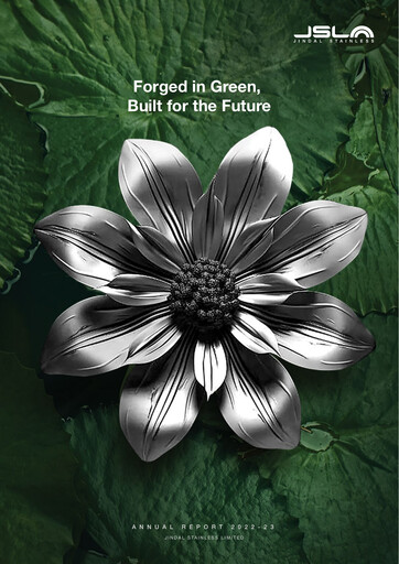 Miniature Jindal Stainless Rapport annuel 2022-2023