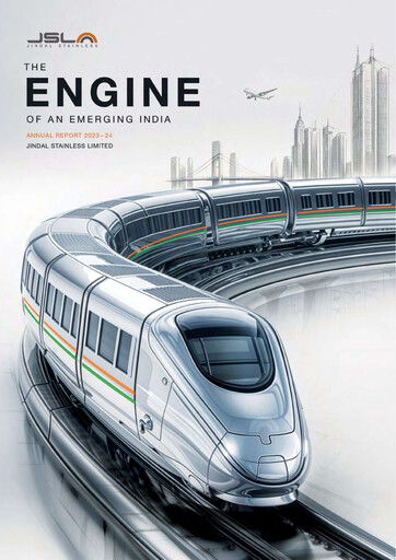 Miniature Jindal Stainless Rapport annuel 2023-2024