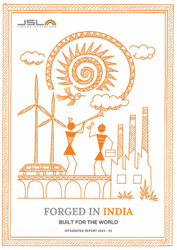 Miniature Jindal Stainless Rapport annuel 2024-2025