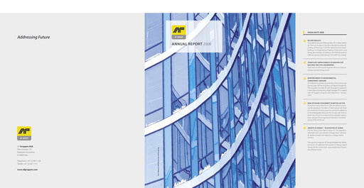 Vorschaubild AF Gruppen Jahresbericht 2008