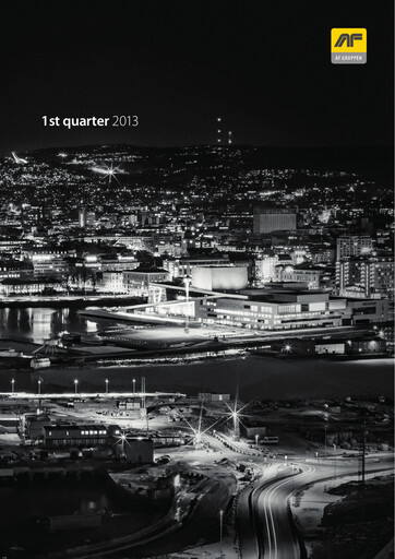 Thumbnail AF Gruppen Quarterly Report 2013-q1