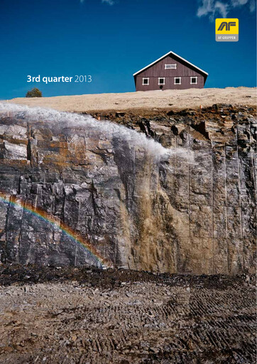 Thumbnail AF Gruppen Quarterly Report 2013-q3