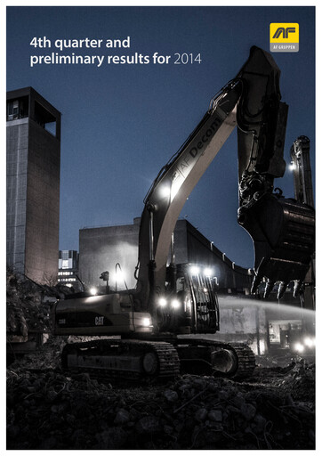 Thumbnail AF Gruppen Quarterly Report 2014-q4
