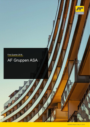 Thumbnail AF Gruppen Quarterly Report 2016-q1
