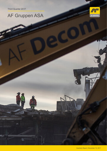 Thumbnail AF Gruppen Quarterly Report 2017-q3