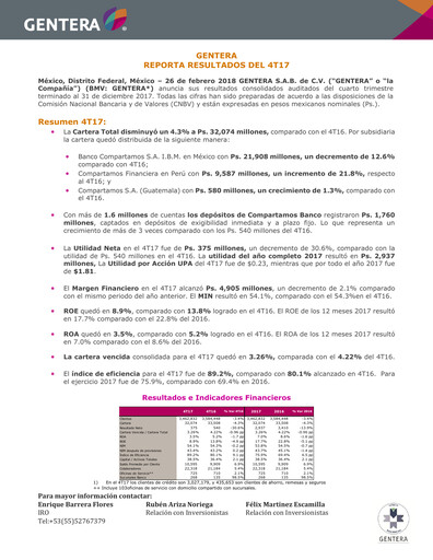 Thumbnail Gentera, S.A.B. de C.V. Quarterly Report 2017-q4
