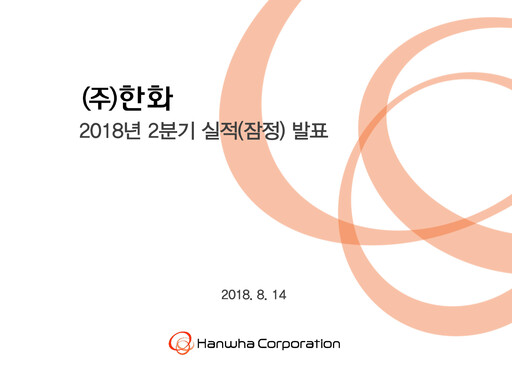 Thumbnail Hanwha Corporation Quarterly Report 2018-q2