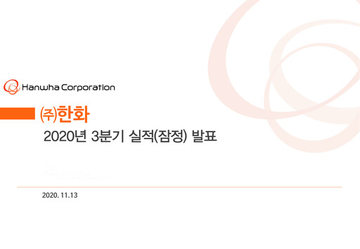 Thumbnail Hanwha Corporation Quarterly Report 2020-q3