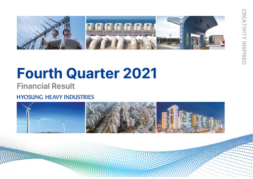 Thumbnail Hyosung Heavy Industries Corporation Quarterly Report 2021-q4