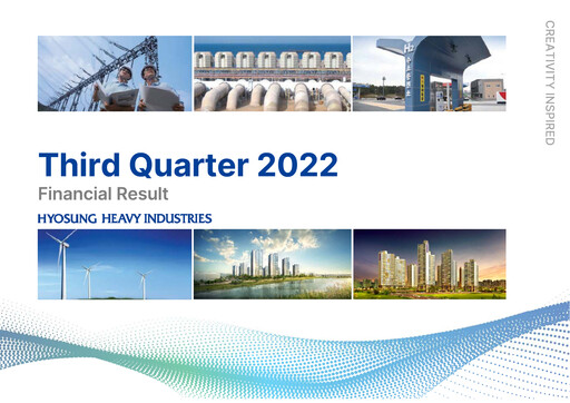 Thumbnail Hyosung Heavy Industries Corporation Quarterly Report 2022-q3