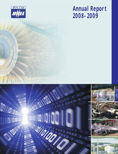 Thumbnail Bharat Heavy Electricals Limited Annual Report 2008-2009
