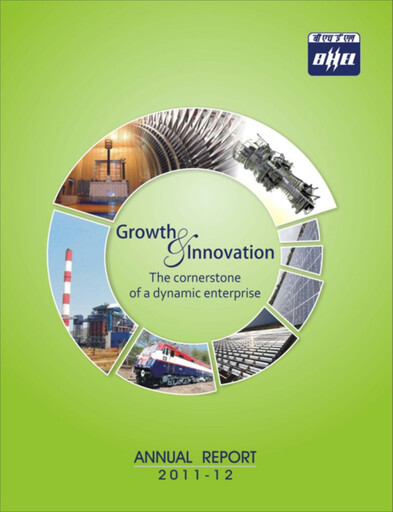 Thumbnail Bharat Heavy Electricals Limited Annual Report 2011-2012