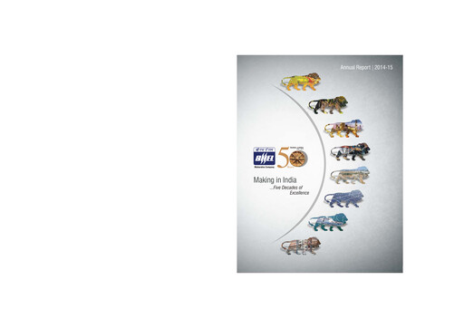 Thumbnail Bharat Heavy Electricals Limited Annual Report 2014-2015