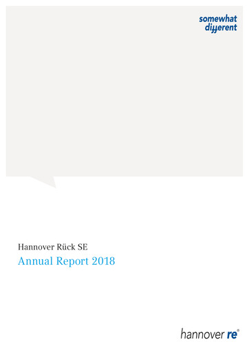 Thumbnail Hannover Rück
 Annual Report 2018