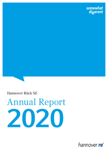 Thumbnail Hannover Rück
 Annual Report 2020