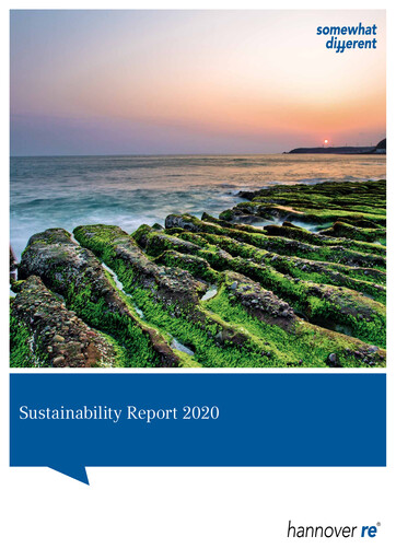 Thumbnail Hannover Rück
 ESG Report 2020