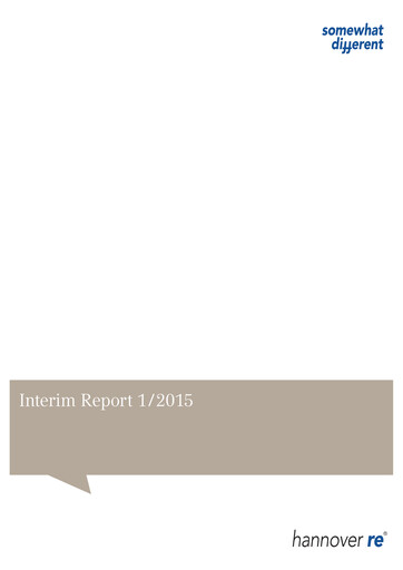 Thumbnail Hannover Rück
 Quarterly Report 2015-q1