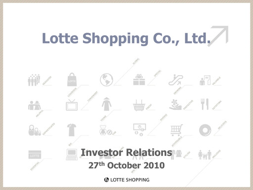 Vorschaubild Lotte Shopping Quartalsbericht 2010-q3