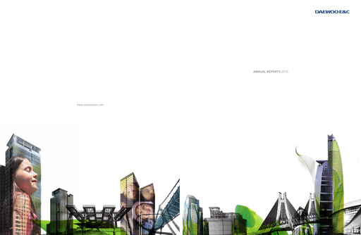 Thumbnail Daewoo Engineering & Construction Annual Report 2010