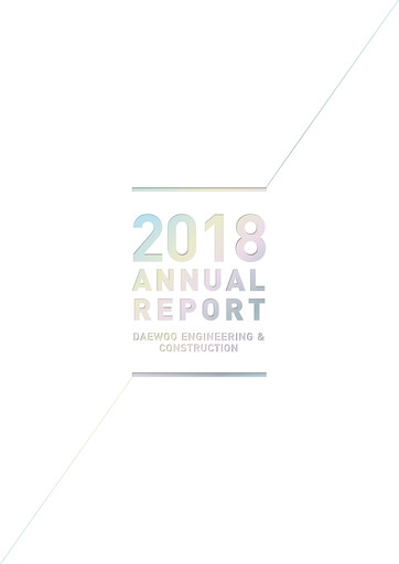 Thumbnail Daewoo Engineering & Construction Annual Report 2018