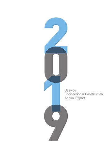 Thumbnail Daewoo Engineering & Construction Annual Report 2019