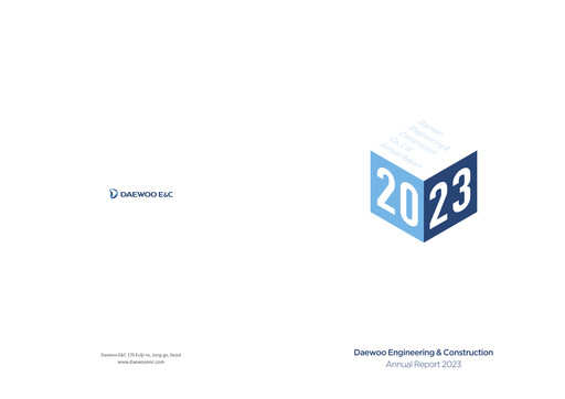 Thumbnail Daewoo Engineering & Construction Annual Report 2023