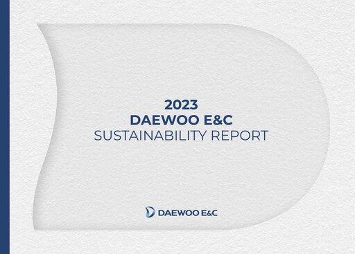 Thumbnail Daewoo Engineering & Construction Sustainability Report 2023