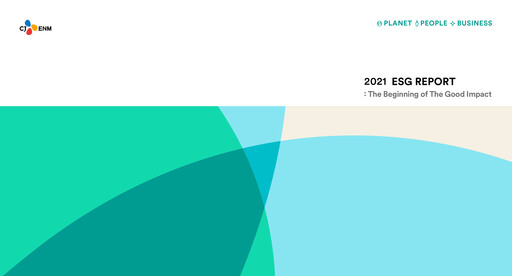 Vorschaubild CJ ENM CO., Ltd. ESG-Bericht 2021