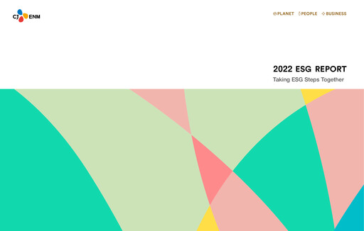 Vorschaubild CJ ENM CO., Ltd. ESG-Bericht 2022